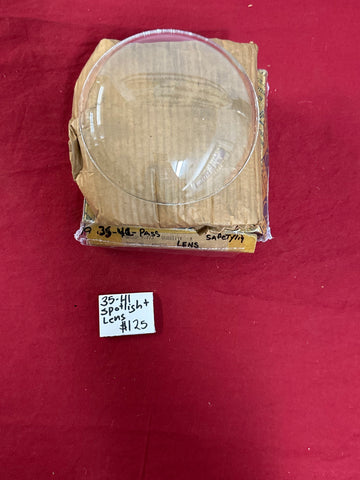 1935-41 CHEVROLET NOS SAFETY LIGHT LENS GLASS