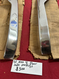 1951 CHEVROLET NOS 4 DOOR SIDE MOLDINGS