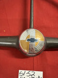 1951-52 CHEVROLET STEERING WHEEL NO CRACKS