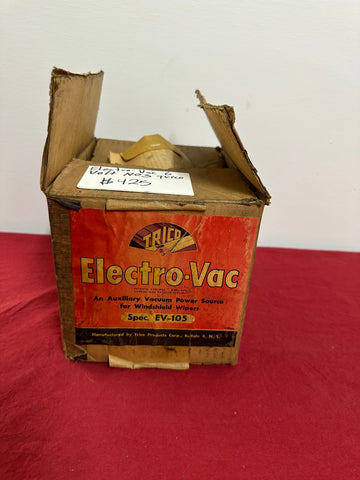 CHEVROLET ￼TRICO ELECTRO VAC 6VOLT UNIT WITH SWITCH