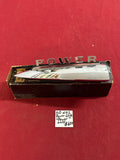 1950 CHEVROLET NOS POWER GLIDE EMBLEM “POWER” SIDE ONLY