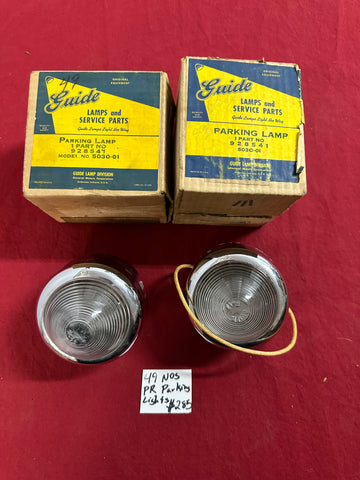 1949 CHEVROLET NOS PARKING LIGHTS