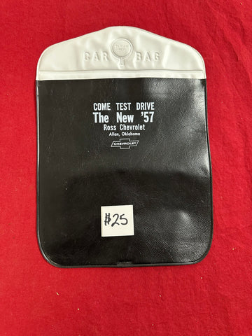 1957 CHEVROLET NOS DASH LITTER BAG