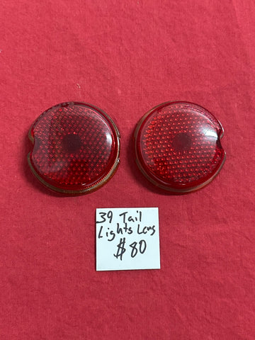 1939 CHEVROLET NOS TAIL LIGHT LENS