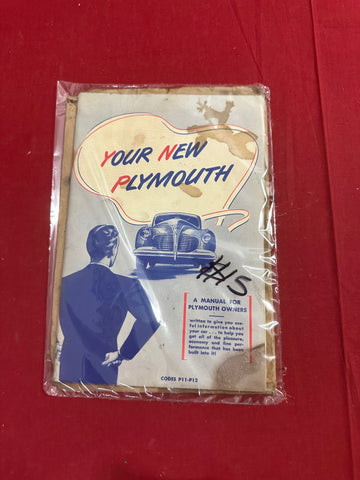 PLYMOUTH BOOKLET