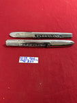 1942-48 CHEVROLET FLEETLINE USED MOLDING PAIR