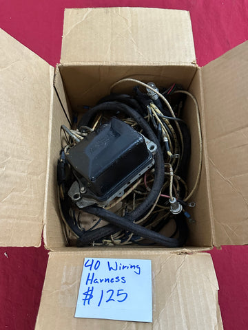 1940 CHEVROLET WIRING HARNESS