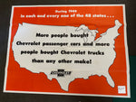 1949 CHEVROLET USA POSTER