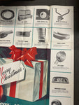 CHEVROLET MERRY CHRISTMAS ACCESSORIES POSTER