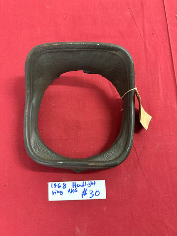 1968 CHEVROLET NOS HEADLIGHT RING