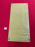 ORIGINAL AUTO-LITE SPARK PLUGS TIN SIGN