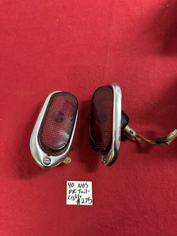 1940 CHEVROLET NOS TAIL LIGHTS