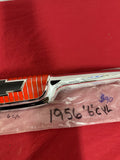 1956 CHEVROLET NOS 6 CYLINDER EMBLEM