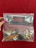 1959-60 CHEVROLET NOS RADIO FACE PLATE AND PARTS NO KNOBS