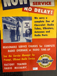 CHEVROLET RADIO POSTER