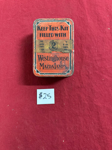 WESTINGHOUSE BULB TIN