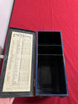ORIGINAL MAZDA SUPER AUTO LAMPS PORCELAIN DISPLAY CABNET