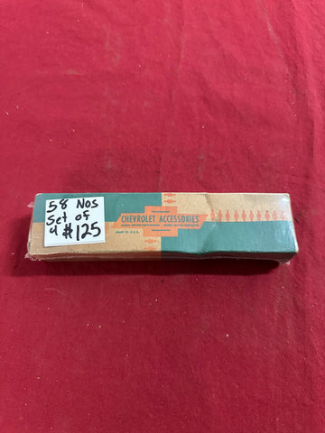 1958 CHEVROLET NOS KNUCKLE GUARDS SET OF 4