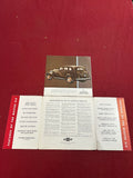 CHEVROLET MASTER SIX BOOKLET