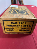 1958 CHEVROLET NOS RADIATOR ORNAMENT ASSEMBLY