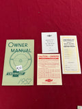 1952 CHEVROLET OWNERS MANUAL