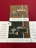 CHEVROLET MASTER SIX BOOKLET