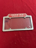 HANKINS CHEVROLET LICENSE PLATE FRAMES PAIR
