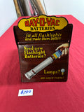 ORIGINAL RAY-O-VAC BATTERIES DISPLAY