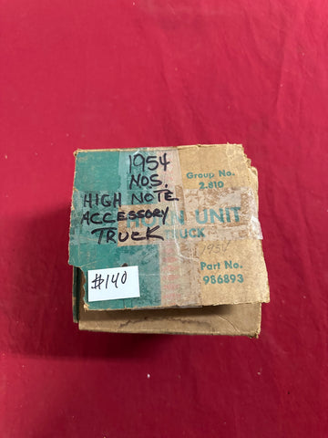 1954 CHEVROLET NOS HIGH NOTE ACCESSORY TRUCK HORN UNIT