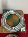1949-52 CHEVROLET NOS BEAUTY RINGS SET OF TWO