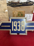 1938 CHEVROLET TRUNK NEON SIGN