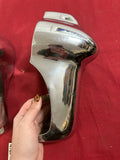 1954 CHEVROLET FRONT BUMPER GUARDS NOT DRIVER QUALITY