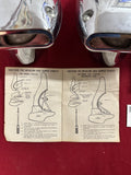 1955 AFTER MARKET BUMPER EXHAUST EXTENSIONS FOR 1955 CHEVROLET AND 1951, 1954-55 FORD