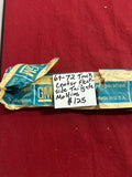 1969-72 CHEVROLET NOS TRUCK CENTER FLEETSIDE TAILGATE MOLDING