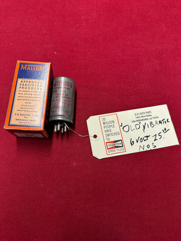 NOS VIBRATOR 6 VOLT TUBE