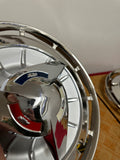 1962 CHEVROLET NOS SS HUBCAPS PAIR