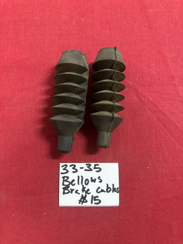 1933-35 CHEVROLET NOS BELLOWS FOR BRAKE CABLES