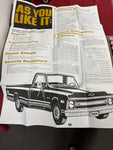 1969 CHEVROLET DEALERSHIP COMMUNICATION SALESMEN BOX