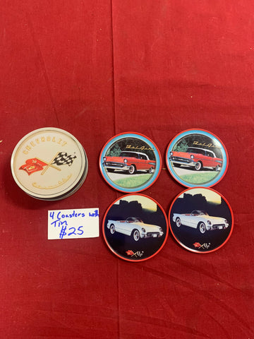 CHEVROLET CORVETTE COASTERS