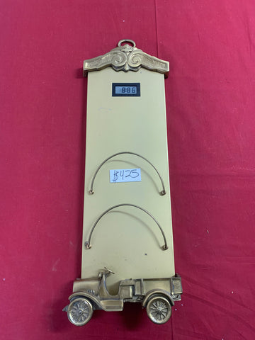 CHEVROLET MAIL HOLDER AND CLOCK