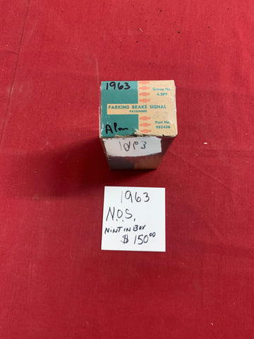 1963 CHEVROLET NOS PARKING BRAKE SIGNAL