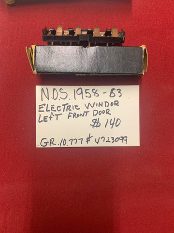 1958-63 CHEVROLET NOS ELECTRIC WINDOW LEFT FRONT DOOR