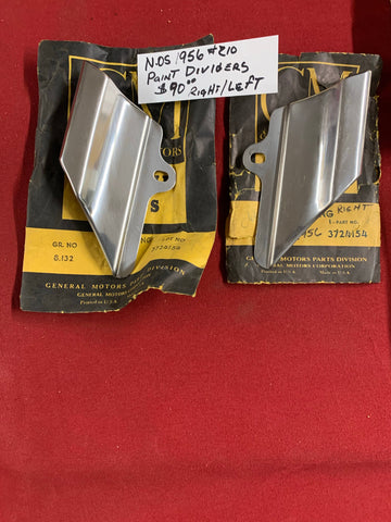 1956 CHEVROLET NOS 210 PAINT DIVIDERS