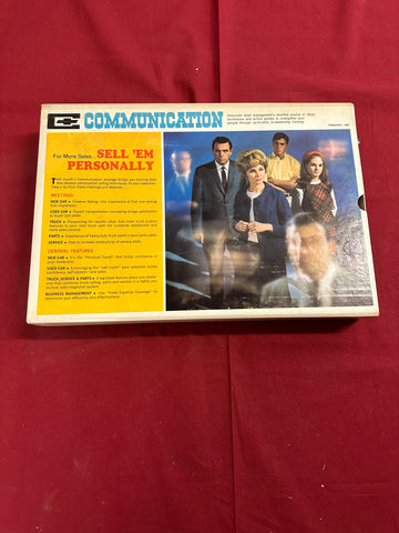 1968 CHEVROLET DEALERSHIP COMMUNICATION SALESMEN BOX