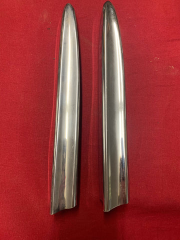 1957 CHEVROLET NOS 150 210 REAR TOP FENDER FINS