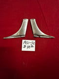 1951-52 CHEVROLET WINDSHIELD CORNERS