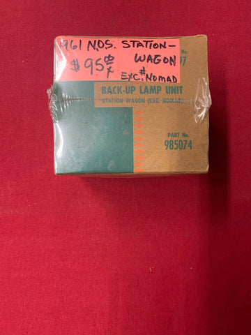1961 CHEVROLET NOS STA WAG BACK UP LAMP