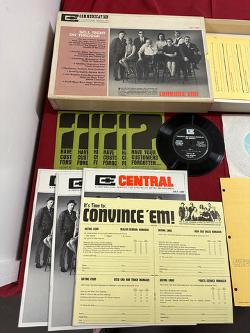 1967 CHEVROLET DEALERSHIP COMMUNICATION SALESMEN BOX