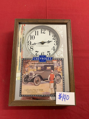CHEVROLET CLOCK
