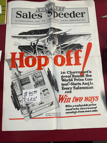 CHEVROLET RARE SALES SPEEDER